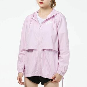 Nike Sportswear Womens Essential Repel Windrunner Jacket Regal Pink Sz S AJ2982
